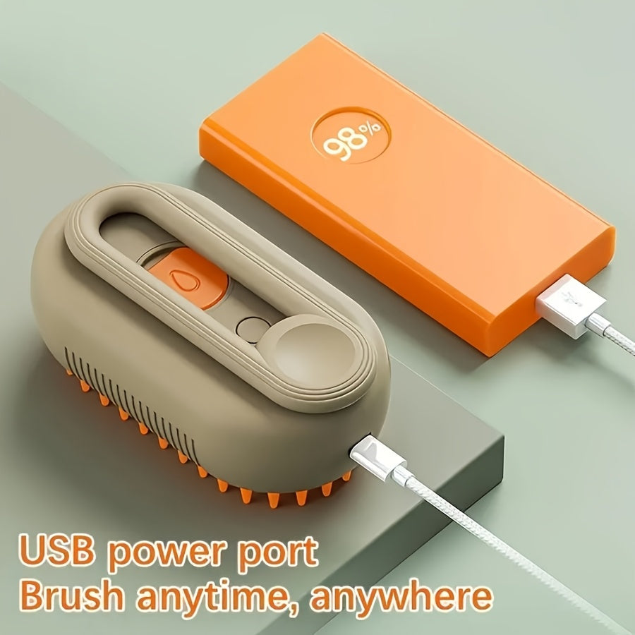 USB rechargeable grooming comb