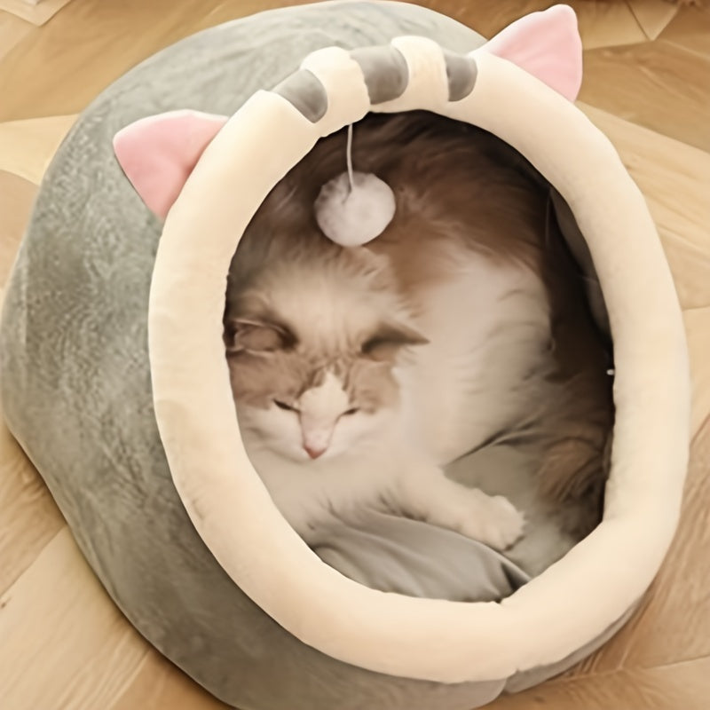 Cat Bed House - Pink Ear Kitten Cove