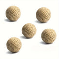 Cat Toy - Handcrafted Natural Sisal Ball Cratch & Chasing