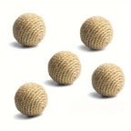 Cat Toy - Handcrafted Natural Sisal Ball Cratch & Chasing