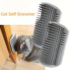 Essentials - Wall-Mounted Self-Cleaning Cat Grooming Comb