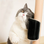 Essentials - Wall-Mounted Self-Cleaning Cat Grooming Comb