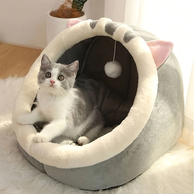 Cat Bed House - Pink Ear Kitten Cove