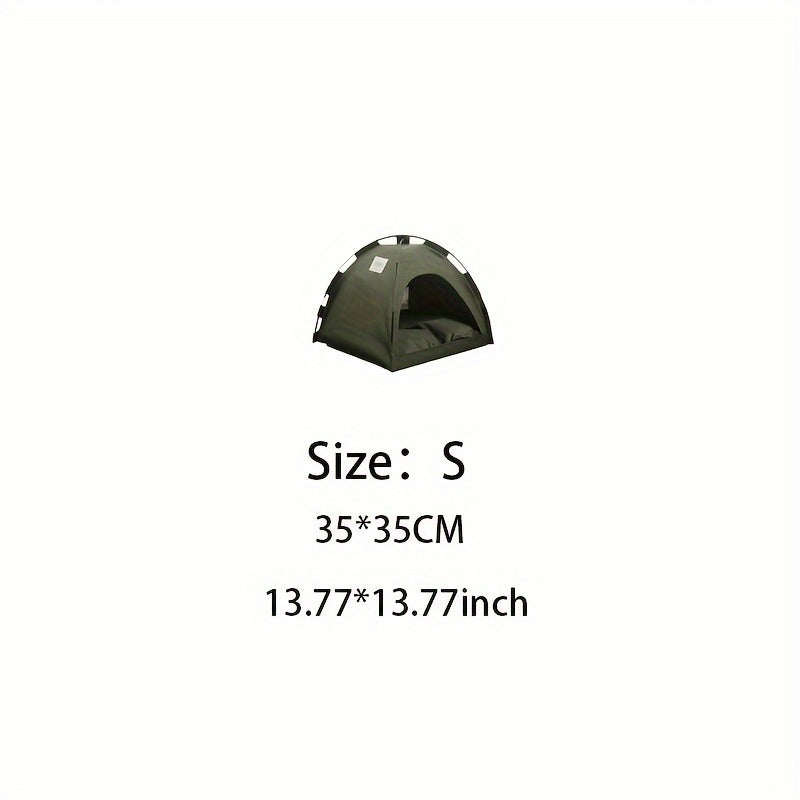 Army Green cat tent