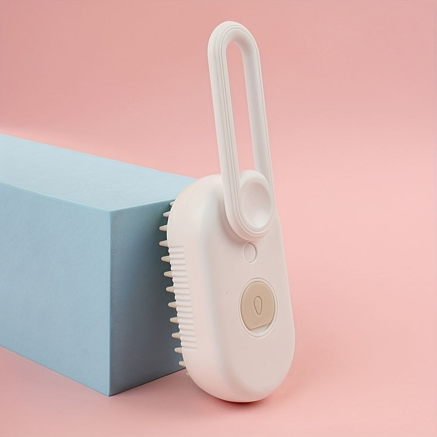 White steam grooming comb