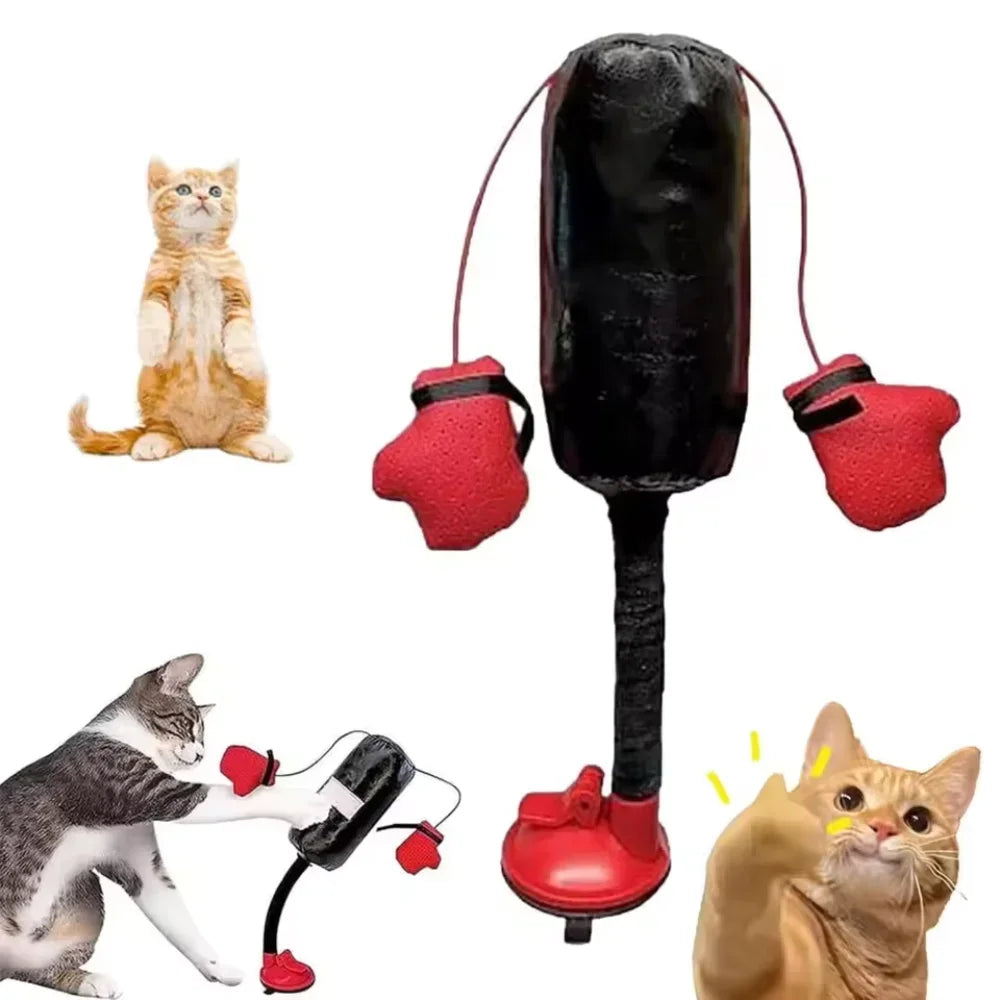 Cat Toy - Paw Punch Boxing Bag