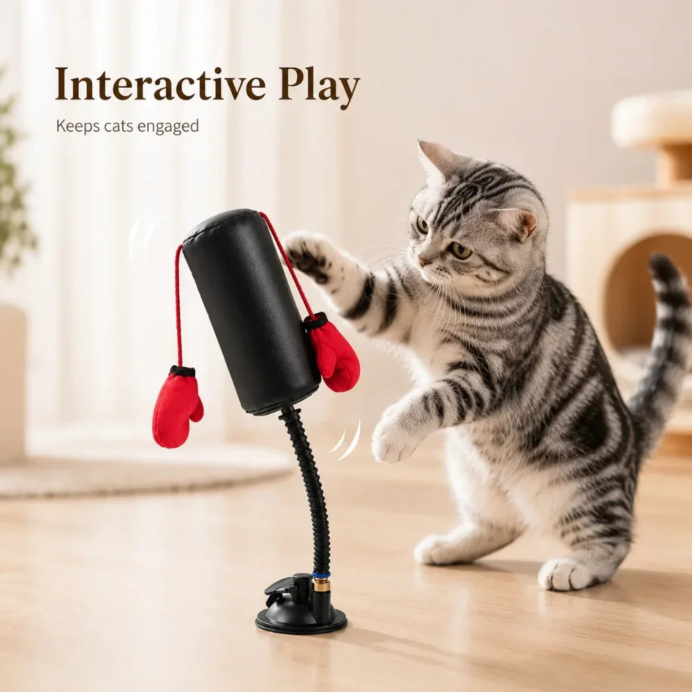 Cat Toy - Paw Punch Boxing Bag