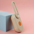 Khaki steam grooming comb