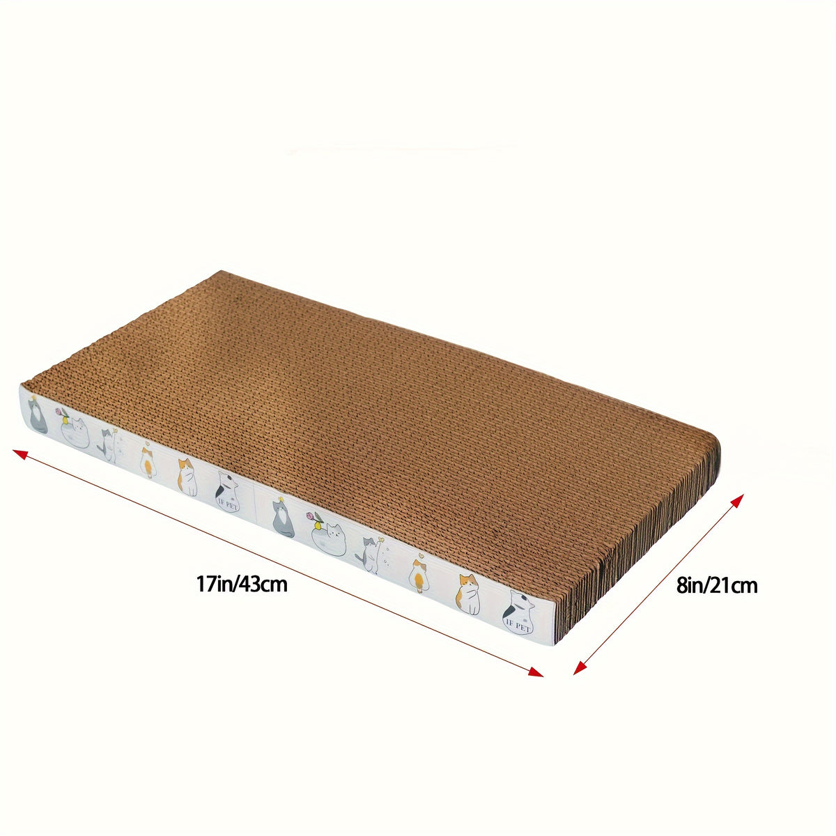 Essentials - Corrugated Cardboard Cat Scratcher Pad