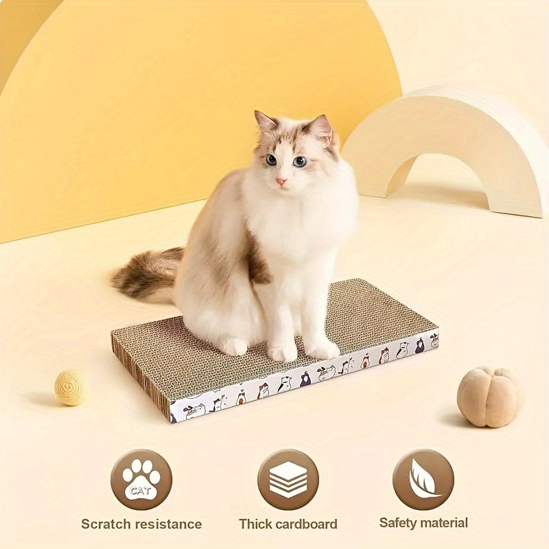 Essentials - Corrugated Cardboard Cat Scratcher Pad