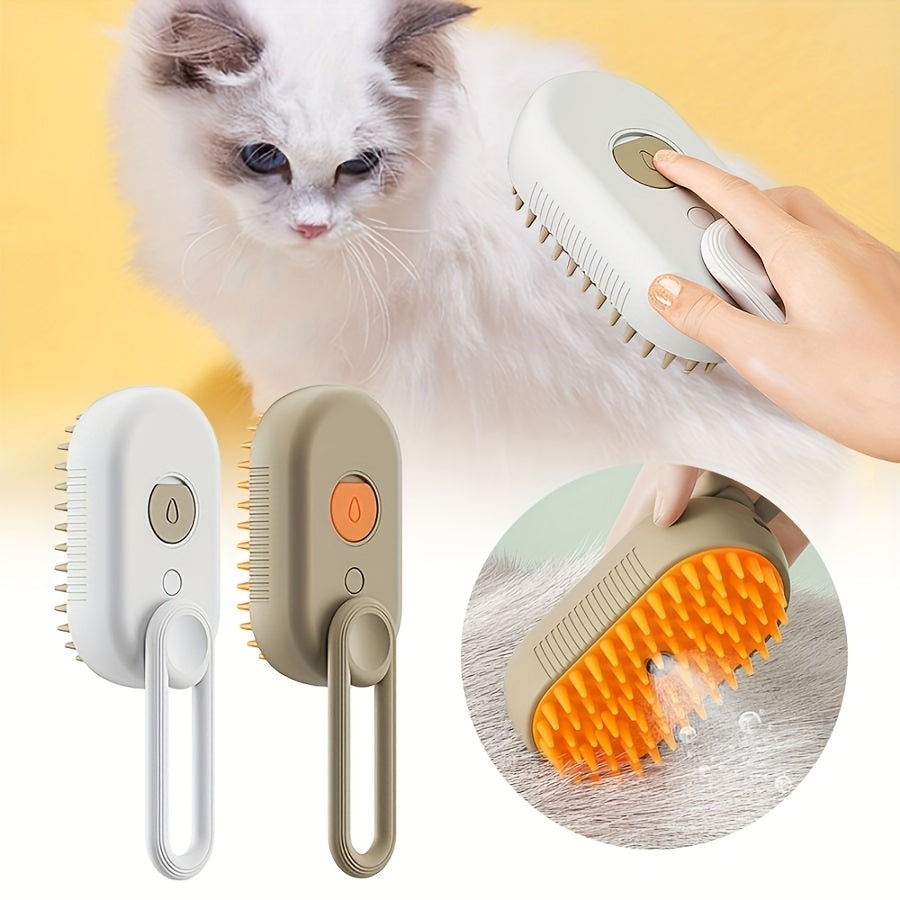 Pet steam grooming comb hero