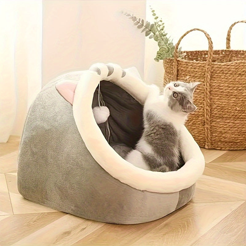 Cat Bed House - Pink Ear Kitten Cove