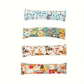 Four print options for the Catnip Kicker Pillow