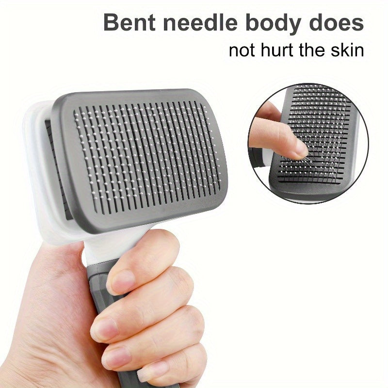 Essentials - Self-Cleaning Cat Grooming Brush