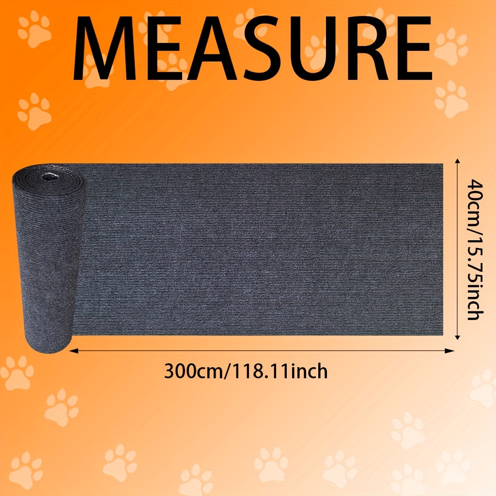 Scratch Guard Mat size diagram, 40 cm by 300 cm (15.75 by 118 inches)