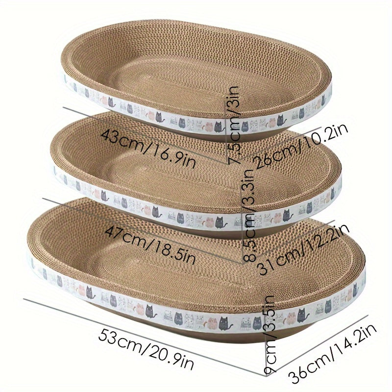 Three sizes - Small Medium Large with dimensions